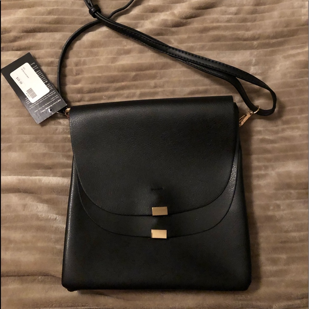 Black crossbody purse